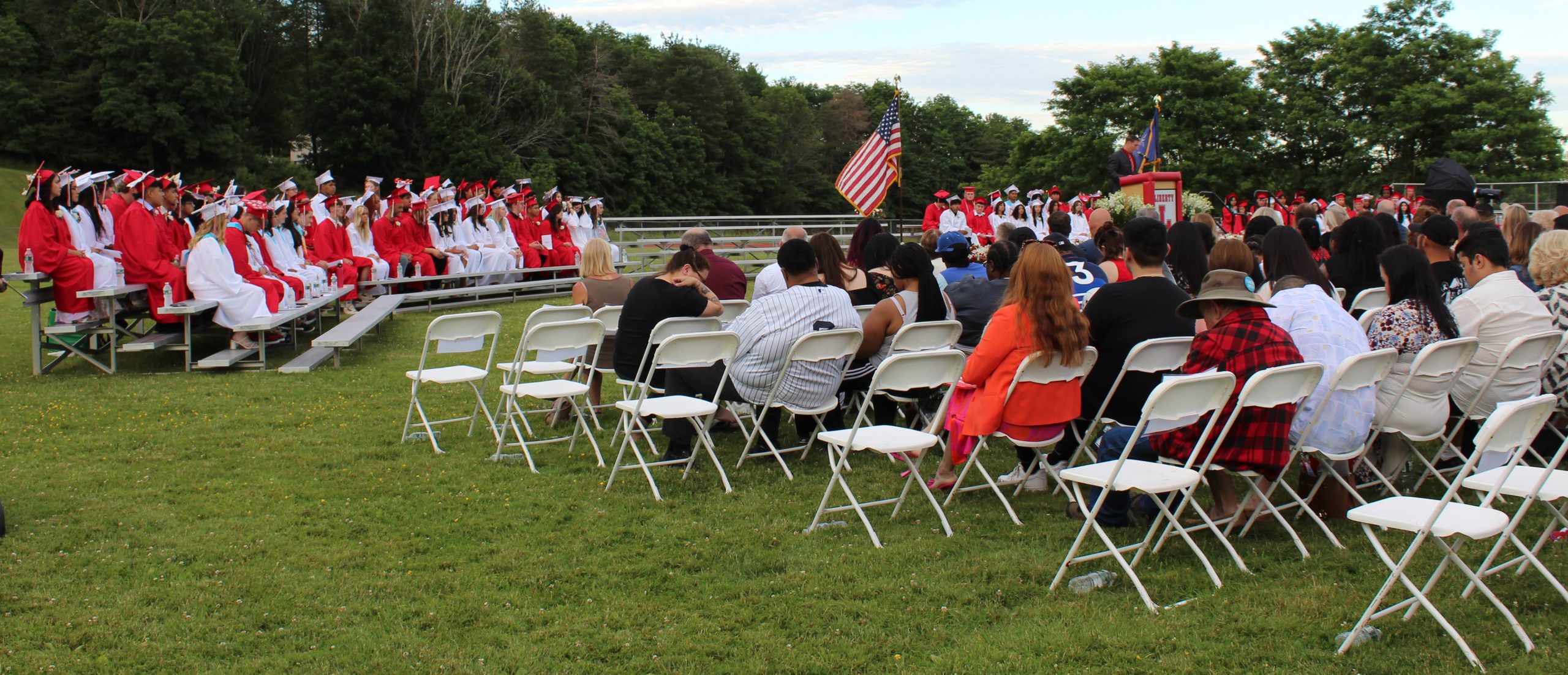 IMG_7528 The audience watches the graduation ceremony