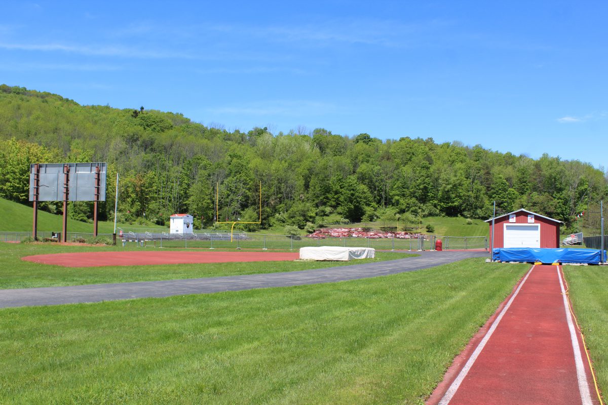 The athletic fields at Liberty