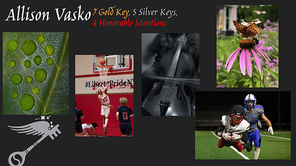 Allison Vasko - Silver keys Allison Vasko's Silver Keys and honorable mentions