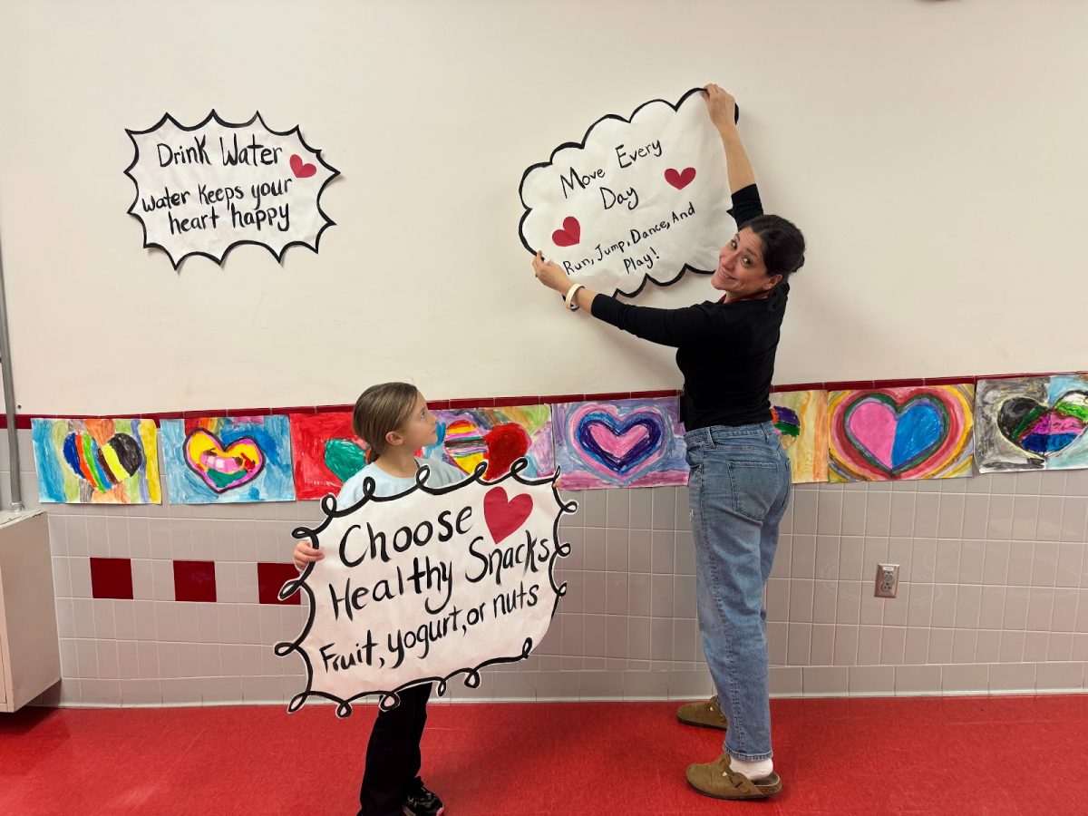 LES taking part in Heart Smart Challenge