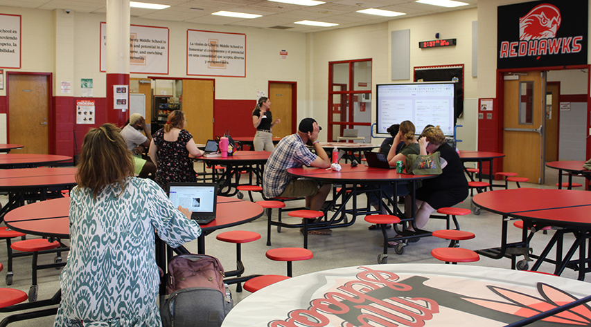 Professional development offers working, learning opportunities